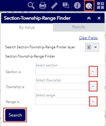 picture of navigation buttons